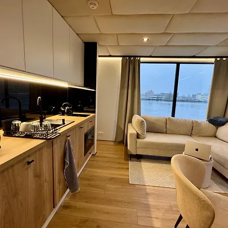 Apartment Aqua Loft Lux Houseboat & Waterfront Szczecin